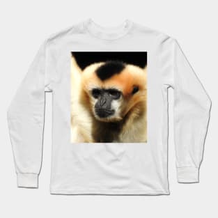 White-cheeked gibbon Long Sleeve T-Shirt